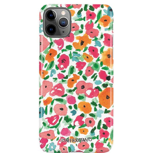 Bouffants and Broken Hearts Watercolor Floral iPhone Cases